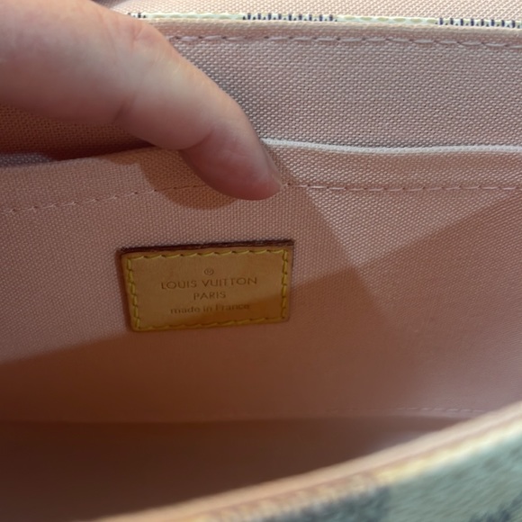 Louis Vuitton Croisette Handbag Blue Damien Azur - Picture 12 of 13